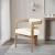 Carlyle Faux Leather Dining Chair with Solid Wood Frame