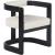 Manchester Faux Leather Dining Chair with Solid Wood Frame