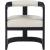 Manchester Faux Leather Dining Chair with Solid Wood Frame