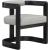Manchester Faux Leather Dining Chair with Solid Wood Frame