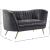 Margo Velvet Loveseat