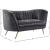 Margo Velvet Loveseat