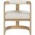 Manchester Faux Leather Dining Chair with Solid Wood Frame