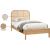 Siena Ash Wood Twin Size Bed