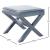 Nixon Velvet Ottoman/Bench