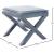 Nixon Velvet Ottoman/Bench