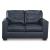 Santorine Leather Loveseat