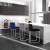 Heidi Velvet Counter Stool with Polished Chrome Metal Frame
