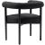 Hyatt Boucle Fabric Dining Chair with Solid Wood Frame
