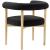Hyatt Boucle Fabric Dining Chair with Solid Wood Frame