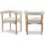 Hyatt Boucle Fabric Dining Chair with Solid Wood Frame