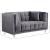 Mariel Velvet Loveseat