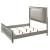 Antares Fabric/Wood Panel Bed w/LED Headboard, Eastern King Size