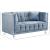 Mariel Velvet Loveseat