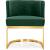Gianna Velvet Dining Chair with Stainless Steel Base