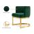 Gianna Velvet Dining Chair with Stainless Steel Base