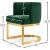 Gianna Velvet Dining Chair with Stainless Steel Base