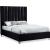 Enzo Velvet Full Size Bed