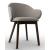 Holly Fab Upholstery/Wood Dining Armchair