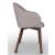 Holly Fab Upholstery/Wood Dining Armchair