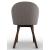 Holly Fab Upholstery/Wood Dining Armchair