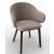 Holly Fab Venice Fabric/Wood Dining Armchair