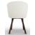 Sweel Paris Fabric/Wood Dining Chair