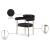 Blake Boucle Fabric Dining Chair