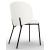 Sweel Paris Fabric/Metal Dining Chair