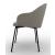 Holly Fab Bouclé Fabric/Metal Dining Armchair