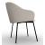 Holly Fab Upholstery/Metal Dining Armchair