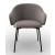 Holly Fab Upholstery/Metal Dining Armchair