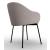 Holly Fab Upholstery/Metal Dining Armchair