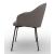 Holly Fab Upholstery/Metal Dining Armchair