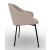 Holly Fab Upholstery/Metal Dining Armchair