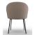 Holly Fab Upholstery/Metal Dining Armchair