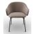 Holly Fab Upholstery/Metal Dining Armchair