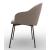 Holly Fab Upholstery/Metal Dining Armchair