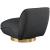 Geneva Boucle Fabric Swivel Accent Chair