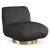 Geneva Boucle Fabric Swivel Accent Chair