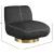 Geneva Boucle Fabric Swivel Accent Chair