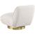 Geneva Boucle Fabric Swivel Accent Chair
