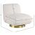 Geneva Boucle Fabric Swivel Accent Chair