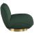 Geneva Boucle Fabric Swivel Accent Chair