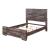 Juniper Wood Panel Bed, Queen Size