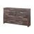 Juniper Wood Double Dresser w/6 Drawers
