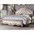 Esteban Fabric/Wood Tufted Panel Bed, Eastern King Size