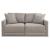 Katany Fabric 2-Piece Sectional Loveseat