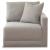 Katany Fabric 2-Piece Sectional Loveseat