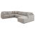 Katany Fabric Right 6-Piece Sectional w/Chaise